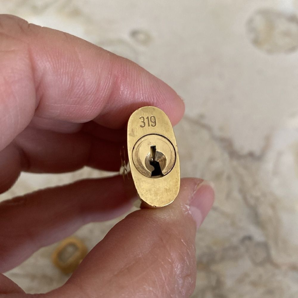 AUTHENTIC Louis Vuitton Padlock & Key #319 - Picture 6 of 6